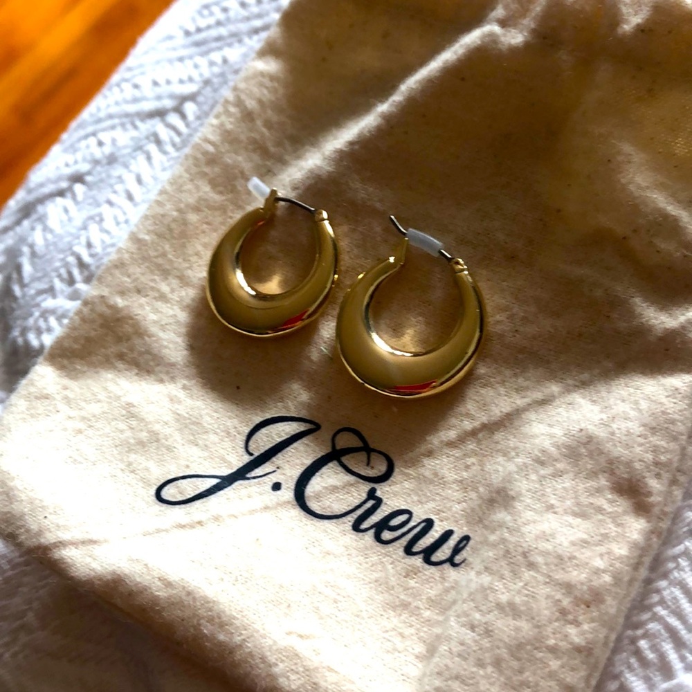 Brand new J Crew Large earrings